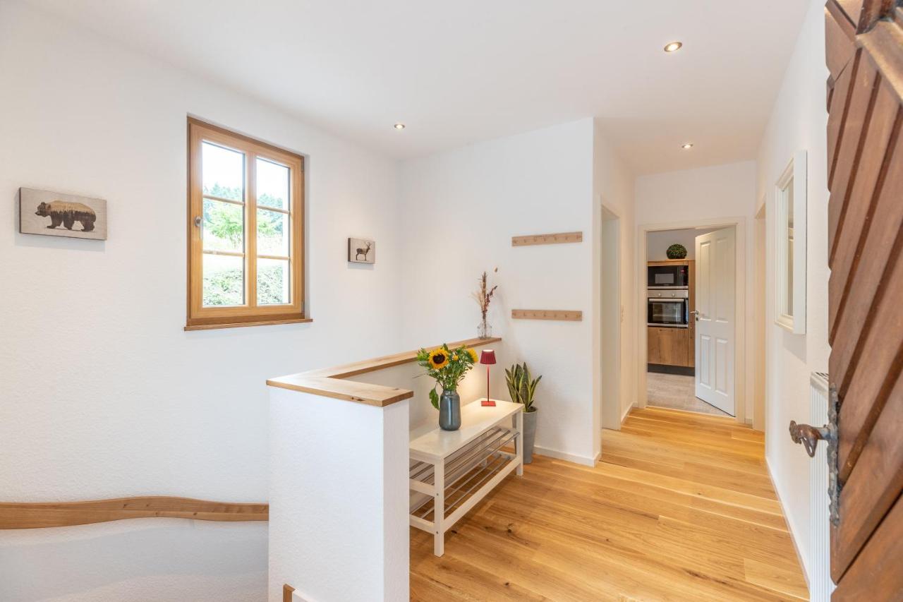 Landhaus Karbach Komplett Oder Einzelne Wohneinheiten Villa Inkl Sauna Bzw Waldhaeuschen Hirten Exteriér fotografie