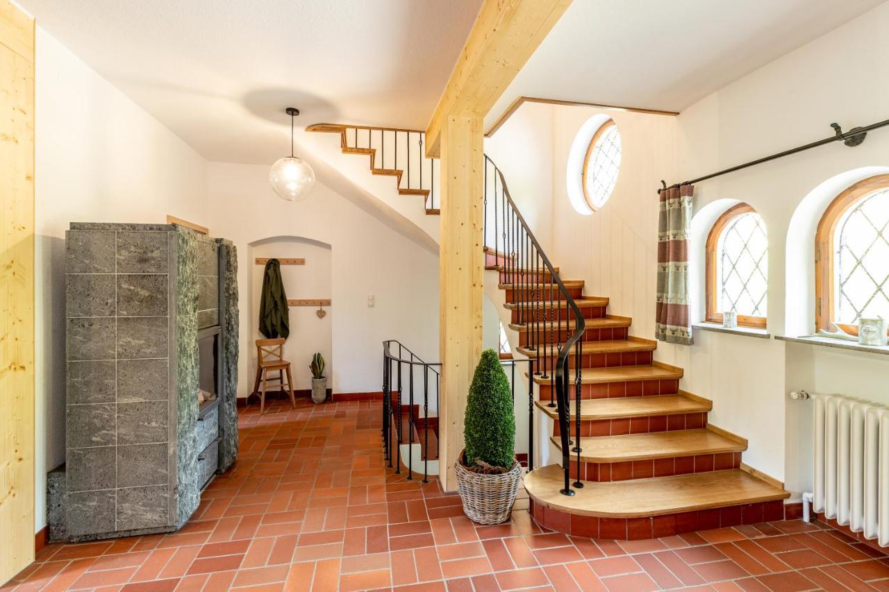 Landhaus Karbach Komplett Oder Einzelne Wohneinheiten Villa Inkl Sauna Bzw Waldhaeuschen Hirten Exteriér fotografie