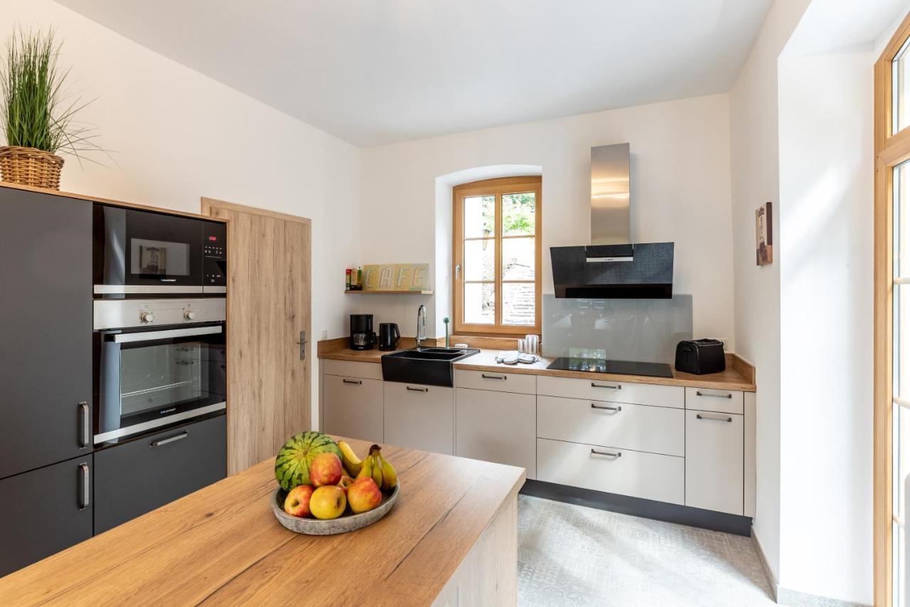 Landhaus Karbach Komplett Oder Einzelne Wohneinheiten Villa Inkl Sauna Bzw Waldhaeuschen Hirten Exteriér fotografie
